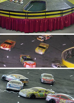 Stock Cars and Track